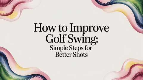 how to improve golf swing: Simple steps for better shots