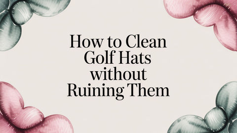 How to Clean Golf Hats Without Ruining Them