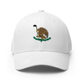 Golf Master Hat - Mexico Golfing Eagle Emblem - [white] [flex Fit]