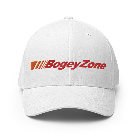Bogey Zone - Fun MVP - WhiteFun Hat [FlexFit]Bogey Zone - Fun MVP - White