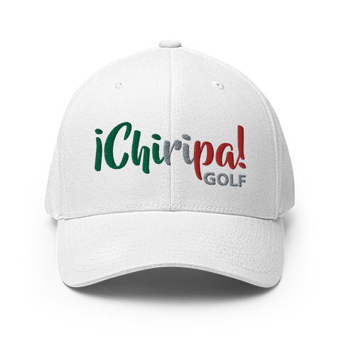 Chiripa Golf - Fun MVP - WhiteFun Hat [FlexFit]Chiripa Golf - Fun MVP - White