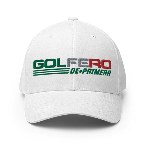 Golfero de Primera - Mexico - Fun MVP - WhiteFun Hat [FlexFit]Golfero de Primera - Mexico - Fun MVP - White
