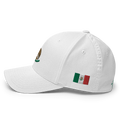 Golf Master Hat - Mexico Golfing Eagle Emblem - [white] [flex Fit]