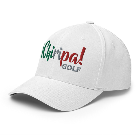 Chiripa Golf - Fun MVP - WhiteFun Hat [FlexFit]Chiripa Golf - Fun MVP - White