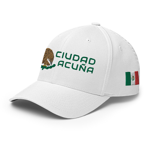 Ciudad Acuña ModernMexico Hat [white] [flex fit]Ciudad Acuñ