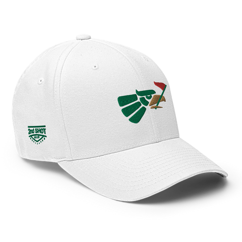Hech en Golf - Mexico - Fun MVP - Green - WhiteFun Hat [FlexFit]Hech en Golf - Mexico - Fun MVP - Green - White